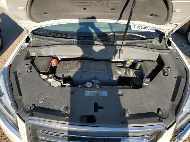 1GKKRRKD0EJ194134 - 2014 GMC ACADIA SLT-1 WHITE photo 12