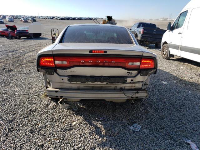 2C3CDXBG5EH199526 - 2014 DODGE CHARGER SE SILVER photo 6