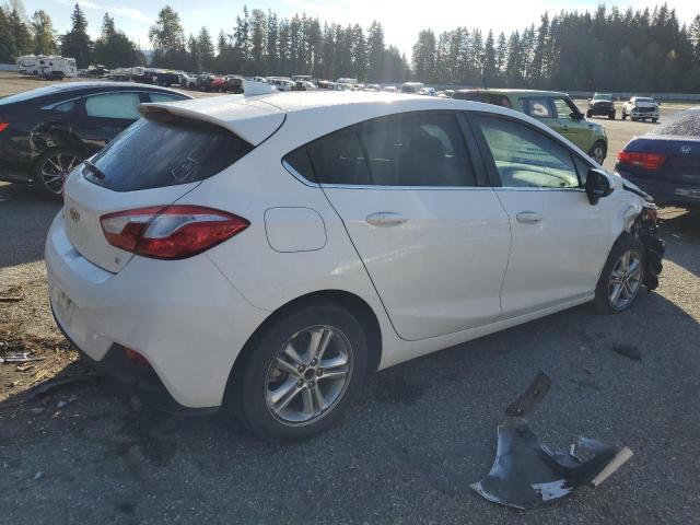 3G1BE6SM0JS594282 - 2018 CHEVROLET CRUZE LT WHITE photo 3