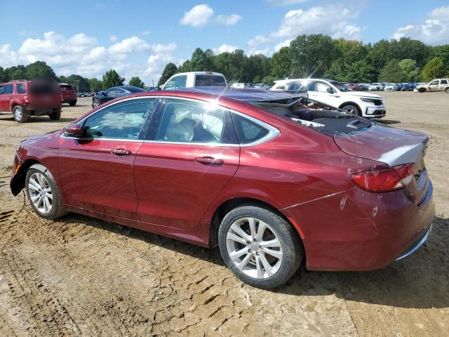 1C3CCCAB3FN641312 - 2015 CHRYSLER 200 LIMITED BURGUNDY photo 2