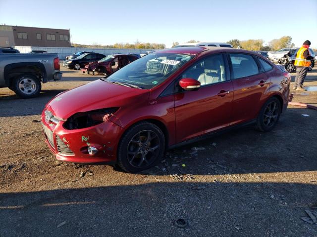 1FADP3F22DL235081 - 2013 FORD FOCUS SE RED photo 1