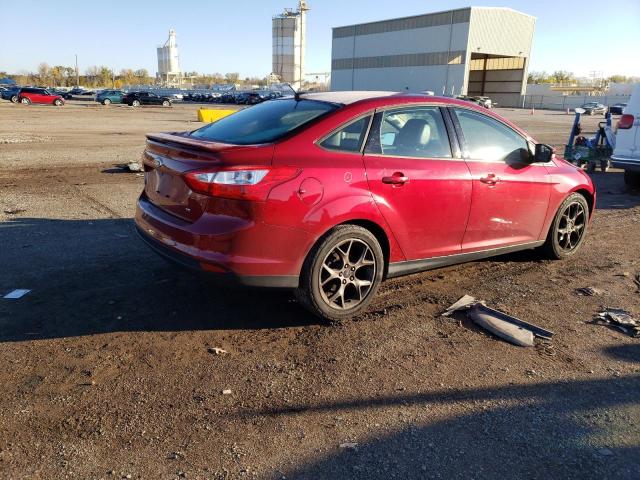 1FADP3F22DL235081 - 2013 FORD FOCUS SE RED photo 3