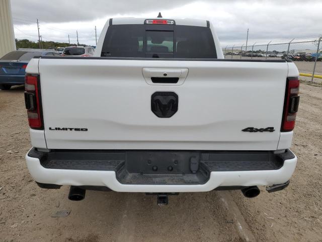 1C6SRFHT7MN548447 - 2021 RAM 1500 LIMITED WHITE photo 6