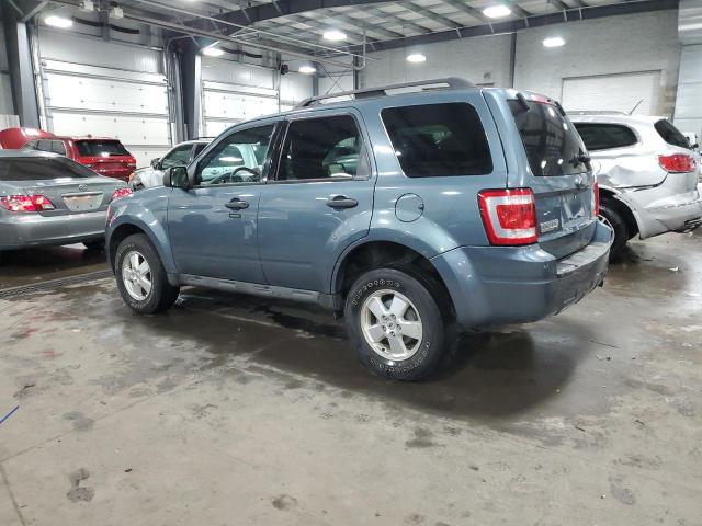 1FMCU9D74BKA22079 - 2011 FORD ESCAPE XLT BLUE photo 2