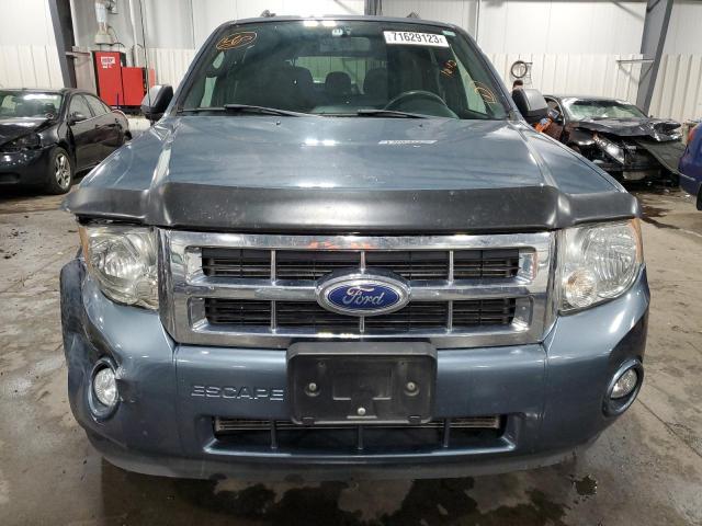 1FMCU9D74BKA22079 - 2011 FORD ESCAPE XLT BLUE photo 5