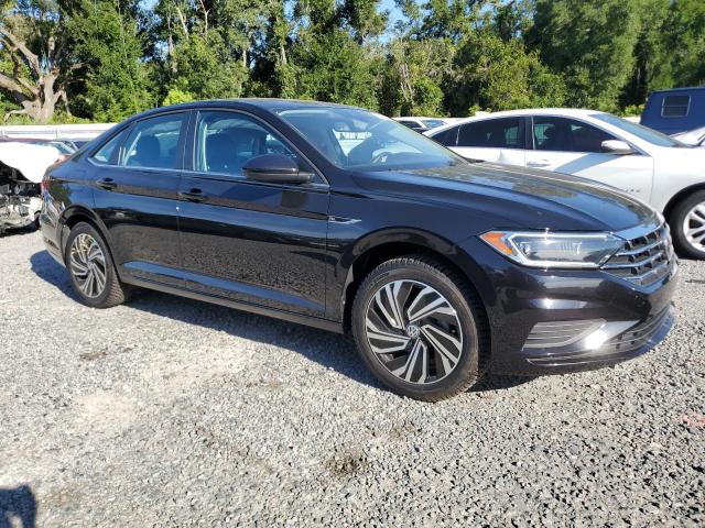 3VWE57BU4MM100845 - 2021 VOLKSWAGEN JETTA SEL BLACK photo 4