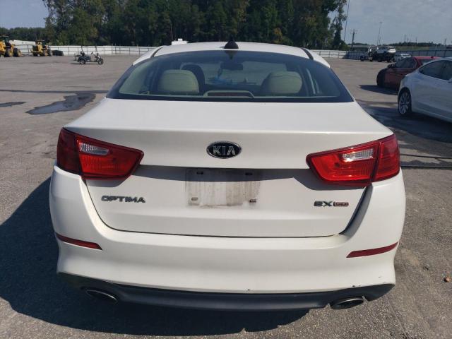 5XXGN4A75FG406804 - 2015 KIA OPTIMA EX WHITE photo 6