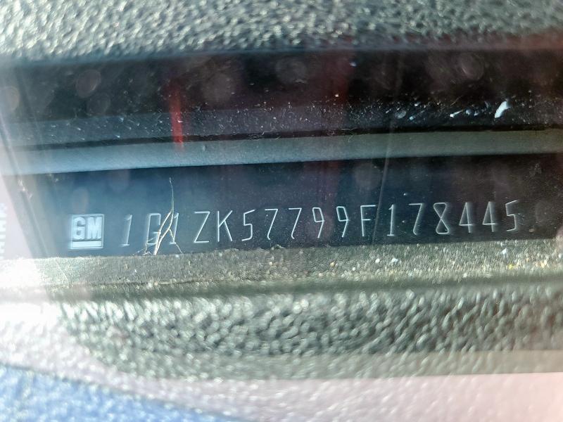 1G1ZK57799F178445 - 2009 CHEVROLET MALIBU LTZ SILVER photo 12