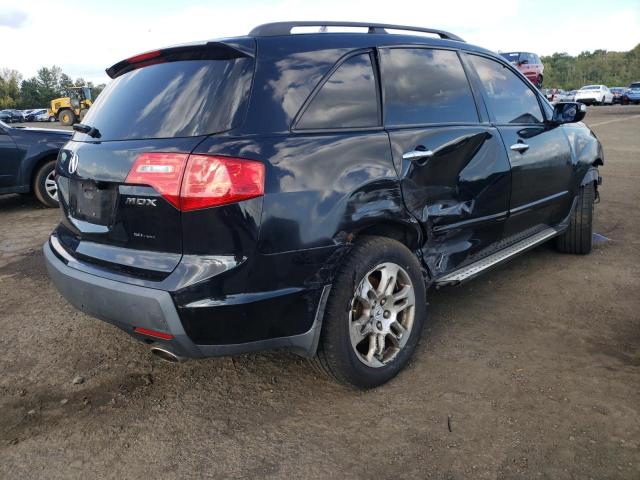 2HNYD28649H521706 - 2009 ACURA MDX TECHNOLOGY Siyah fotoğraf 3
