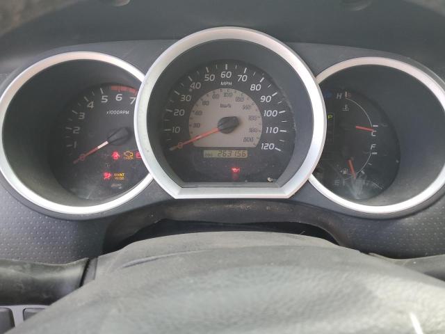 5TFJU4GN0BX005713 - 2011 TOYOTA TACOMA DOUBLE CAB PRERUNNER WHITE photo 9