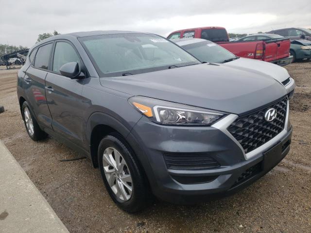 KM8J2CA45KU965672 - 2019 HYUNDAI TUCSON SE GRAY photo 4