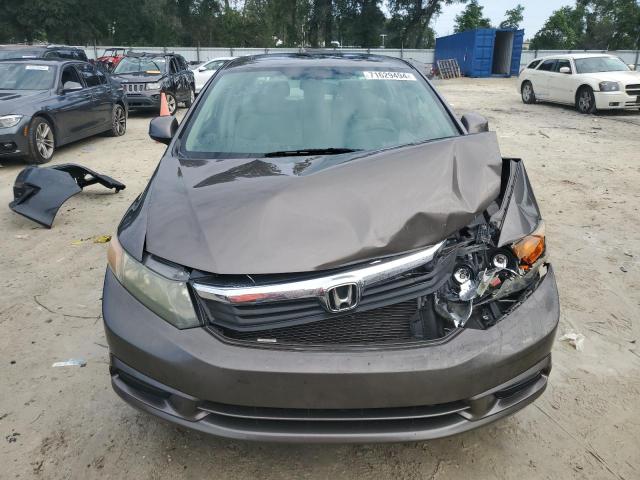 19XFB2F85CE004358 - 2012 HONDA CIVIC EX GRAY photo 5