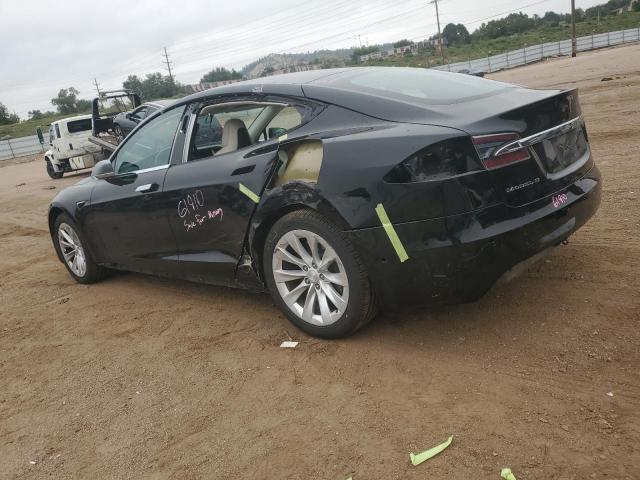 5YJSA1E25KF304855 - 2019 TESLA MODEL S Чорний фото 2