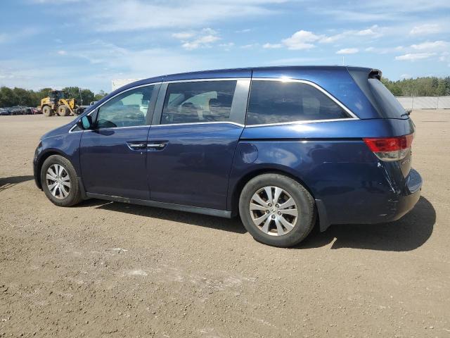 5FNRL5H61EB502576 - 2014 HONDA ODYSSEY EXL BLUE photo 2