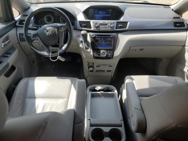 5FNRL5H61EB502576 - 2014 HONDA ODYSSEY EXL BLUE photo 8