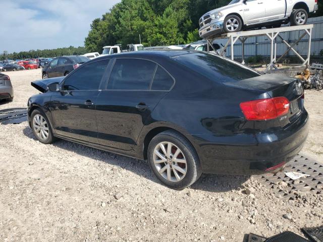 3VWDP7AJ6CM067004 - 2012 VOLKSWAGEN JETTA SE BLACK photo 2