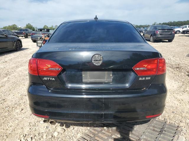 3VWDP7AJ6CM067004 - 2012 VOLKSWAGEN JETTA SE BLACK photo 6