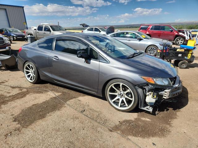 2HGFG4A57CH708125 - 2012 HONDA CIVIC SI GRAY photo 4