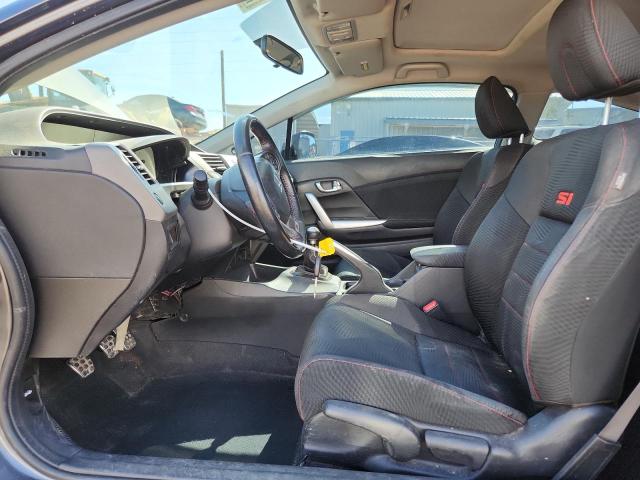 2HGFG4A57CH708125 - 2012 HONDA CIVIC SI GRAY photo 7