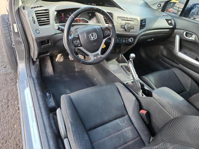 2HGFG4A57CH708125 - 2012 HONDA CIVIC SI GRAY photo 8