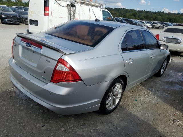 3FAHP0JG2AR103793 - 2010 FORD FUSION SEL SILVER photo 3