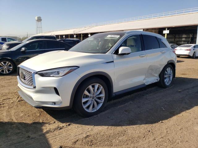 3PCAJ5M12KF114958 - 2019 INFINITI QX50 ESSENTIAL WHITE photo 1