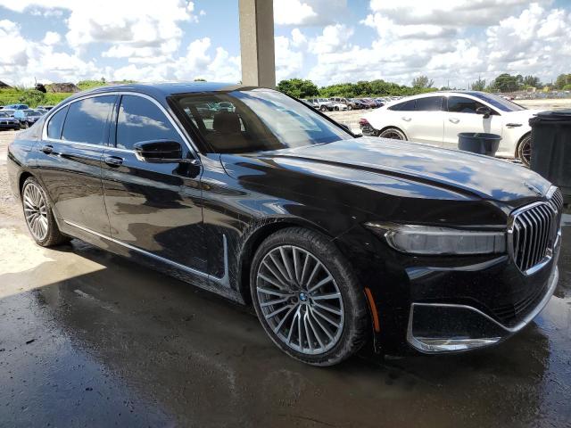 WBA7T2C03MCF65523 - 2021 BMW 740 I Czarny zdjęcie 4