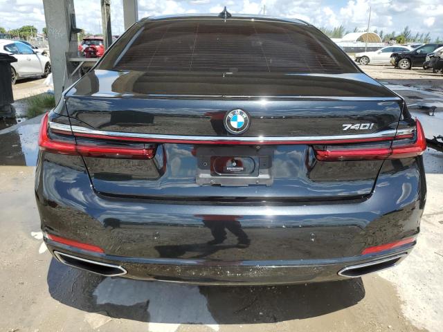 WBA7T2C03MCF65523 - 2021 BMW 740 I Czarny zdjęcie 6