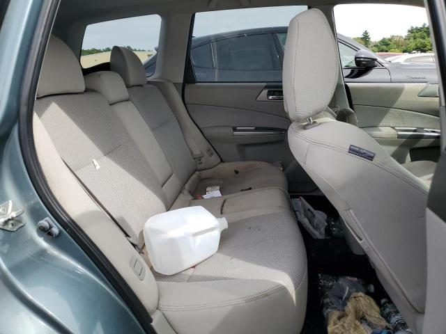 JF2SHADC7CH444981 - 2012 SUBARU FORESTER 2.5X PREMIUM GREEN photo 10