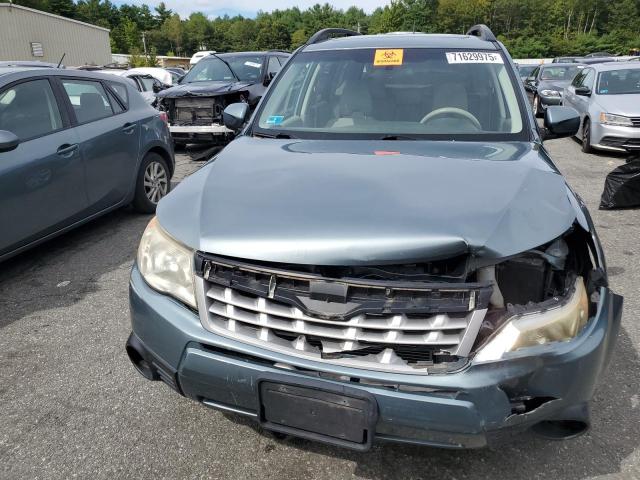 JF2SHADC7CH444981 - 2012 SUBARU FORESTER 2.5X PREMIUM GREEN photo 5