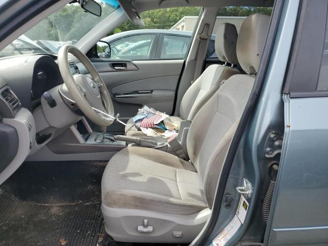 JF2SHADC7CH444981 - 2012 SUBARU FORESTER 2.5X PREMIUM GREEN photo 7