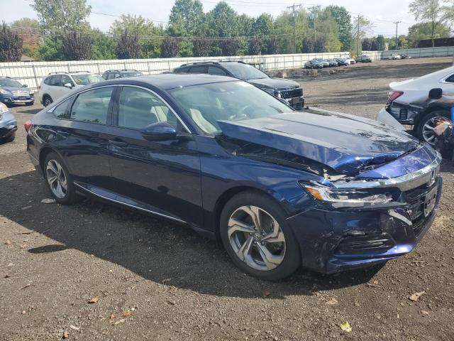 1HGCV2F50KA007817 - 2019 HONDA ACCORD EXL Синій фото 4