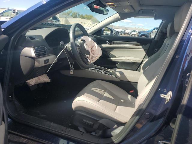 1HGCV2F50KA007817 - 2019 HONDA ACCORD EXL Синій фото 7
