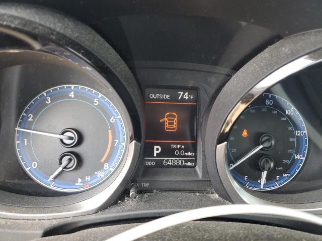 2T1BURHE9GC521879 - 2016 TOYOTA COROLLA L Күміс фото 9