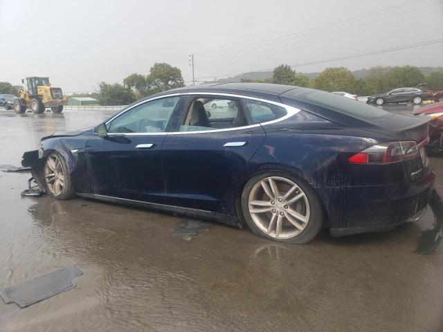 5YJSA1CP2CFP01925 - 2012 TESLA MODEL S ლურჯი ფოტო 2