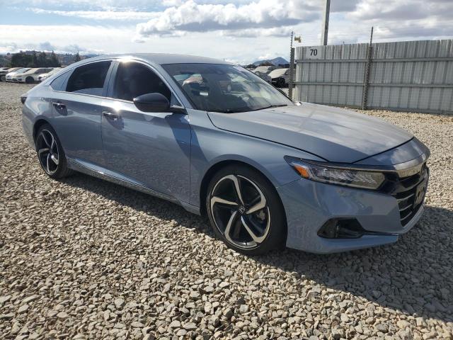 1HGCV1F3XNA046895 - 2022 HONDA ACCORD SPORT 灰色 照片 4