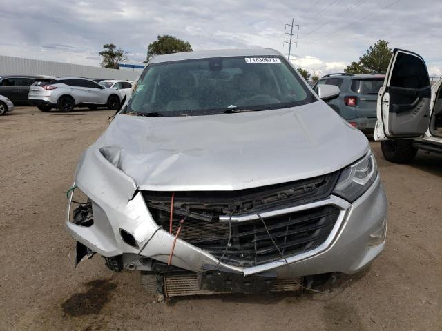 3GNAXUEV9LL203446 - 2020 CHEVROLET EQUINOX LT SILVER photo 5