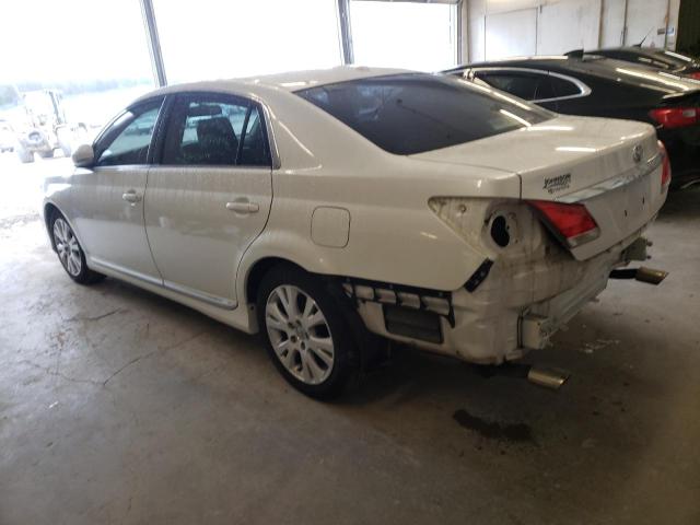 4T1BK3DB4BU390916 - 2011 TOYOTA AVALON BASE 白色 照片 2