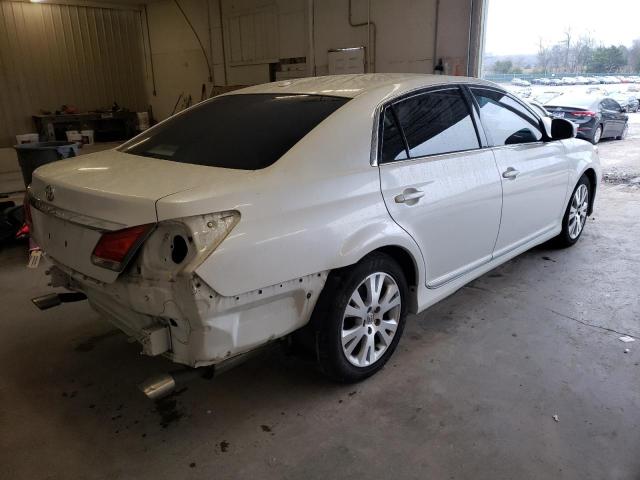 4T1BK3DB4BU390916 - 2011 TOYOTA AVALON BASE WHITE photo 3