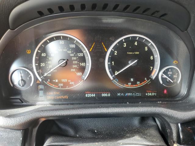 5UXXW7C55G0M91008 - 2016 BMW X4 XDRIVEM40I BLUE photo 9