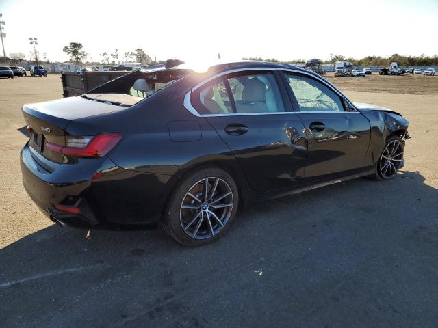 3MW5R7J03M8B71417 - 2021 BMW 330XI BLACK photo 3