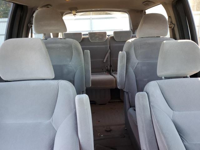 5FNRL38299B022695 - 2009 HONDA ODYSSEY LX SILVER photo 10