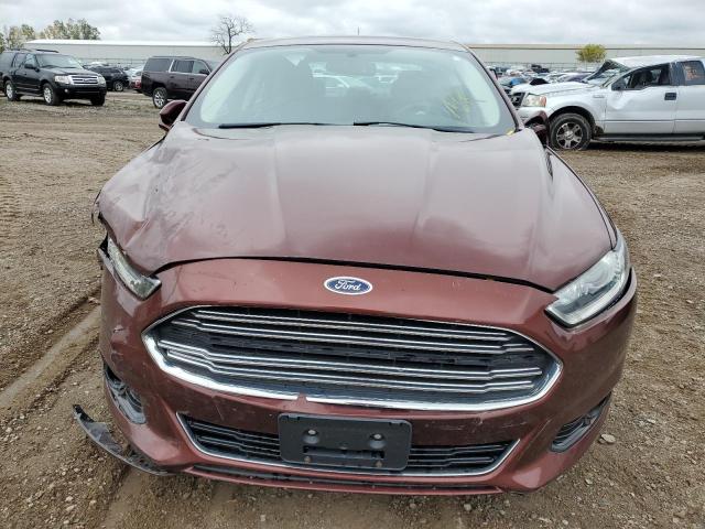 3FA6P0SU9FR204087 - 2015 FORD FUSION TITANIUM PHEV MAROON photo 5