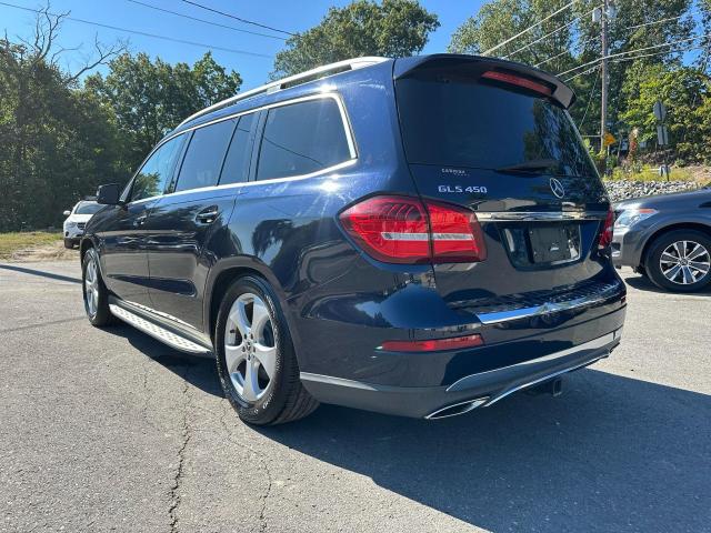 4JGDF6EE1HA915822 - 2017 MERCEDES-BENZ GLS 450 4MATIC BLUE photo 2
