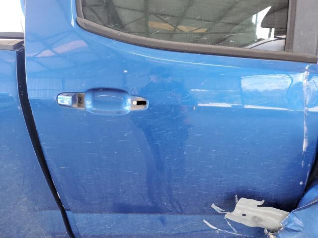 1GCGTEEN0J1292879 - 2018 CHEVROLET COLORADO ZR2 BLUE photo 10