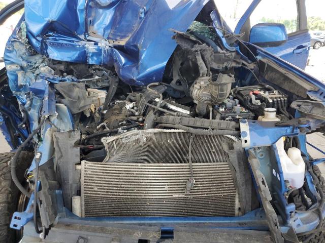 1GCGTEEN0J1292879 - 2018 CHEVROLET COLORADO ZR2 BLUE photo 11