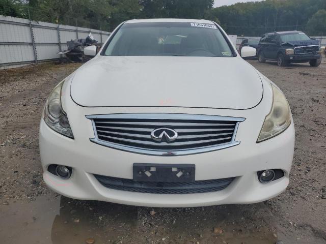 JN1CV6AR9DM763926 - 2013 INFINITI G37 WHITE photo 5