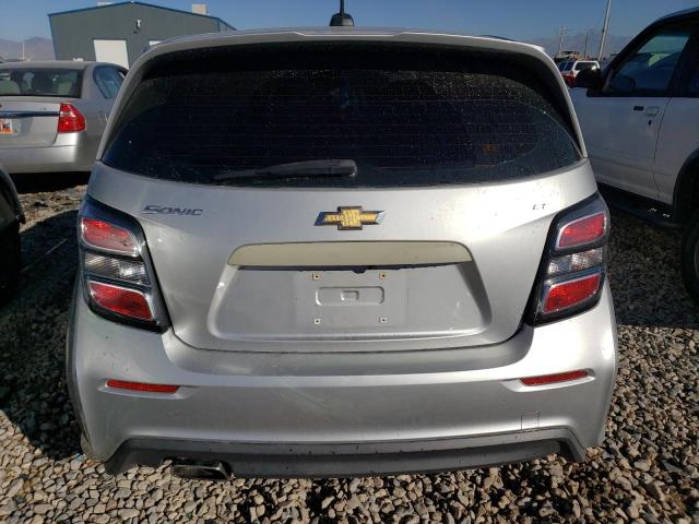 1G1JD6SH9H4135196 - 2017 CHEVROLET SONIC LT SILVER photo 6