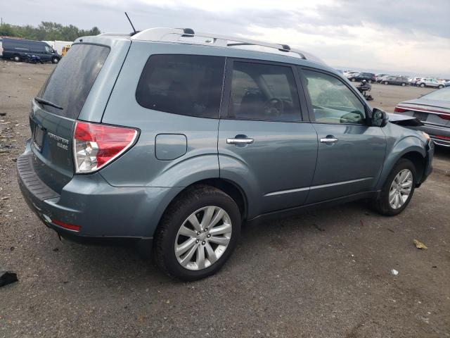 JF2SHAGC8CH401729 - 2012 SUBARU FORESTER TOURING 青色 照片 3