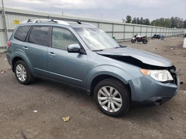 JF2SHAGC8CH401729 - 2012 SUBARU FORESTER TOURING TEAL photo 4